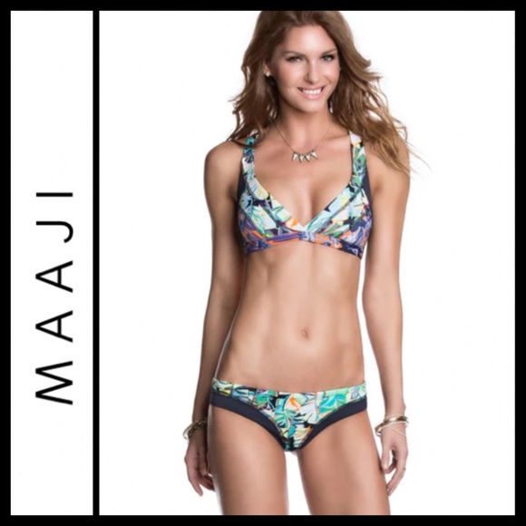 Maaji Reversible Disco Nights Bikini Bottoms - Picture 2 of 9